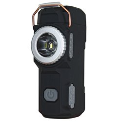 Фонарик Multifunctional D50-SMD black, Li-Ion аккумулятора, индикация заряда, зажигалка, ЗУ Type-C, Box