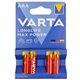 Батарейка Varta MAX Power AAA, Alkaline, блістер (4 шт)