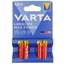 Батарейка Varta MAX Power AAA, Alkaline, блістер (4 шт)