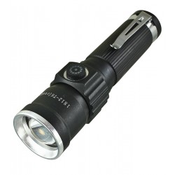 Фонарик PLD-1812-T6(red) ( КРАСНЫЙ, 1x18650, ЗП Type-C, zoom)