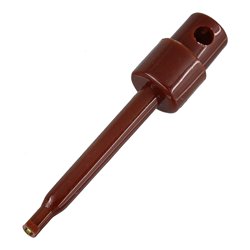 Щуп-зажим типу гачок HM-238 кліпса для PCB, круглий коричневий 58 мм