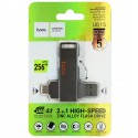 Флешка 256 ГБ Hoco UD15, Type-C / USB 3.2, metal gray