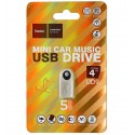 Флешка 4 ГБ Hoco UD9, USB 2.0, срібляста