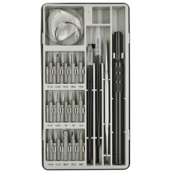 Набір інструментів Aida 223-1 23в1 (ручка, 15 біт, лопатка, присоска, медіатор, 2 пінцети, SIM-ключ, магнітайзер)