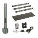 Аккумуляторная отвёртка Wowstick 1F+ c LED подсветкой (56 бит, подставка, магнитный коврик 215x85 мм, медитор, присоска, магнитайзер)