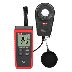 Цифровой люксметр UNI-T UT383S, с выносным датчиком (измерение 0-199900 lux)