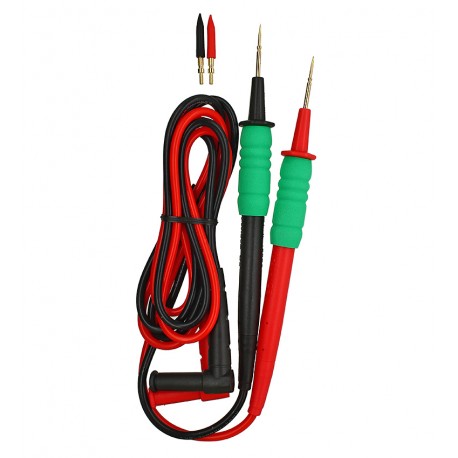 Щупы для мультиметров Aida 1000V, 20A, высококачественные со съёмными тонкими наконечниками (0,1 мм)