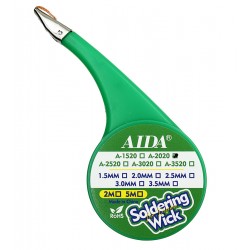 Лента-оплетка для выпаивания Aida A-2020, ш. 2 мм, д. 2 м