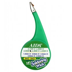 Лента-оплетка для выпаивания Aida A-2520, ш. 2,5 мм, д. 2 м