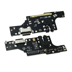 Шлейф для ZTE Blade A72S, коннектора зарядки, с компонентами, High Quality, (плата зарядки)