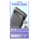 Power bank Remax RPP-10, 10000 мАг, 2USB+1Type-C | 5В/2,4А