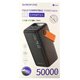 Power bank Borofone BJ66A Magnifico 50000 мАг |2USB/Type-C, PD/QC, 22.5W| (чорний)