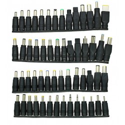 Набор переходников 56 шт для подключения ноутбуков и мониторов к лабораторным блокам питания