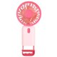 Вентилятор ручний RL 07 вбудований 3,7V акумулятор Type-C 6,4*4,1*13,2 см (рожевий)