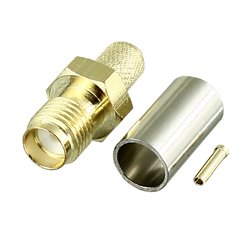 Гнездо SMA-K-3 female на кабель RG58