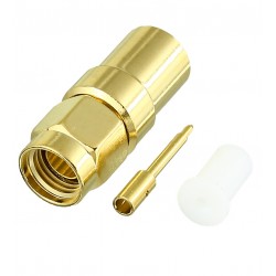 Штекер SMA-JB5 male на кабель RG401