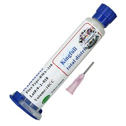 Флюс паста KINGBO RMA-218 у шприці з голкою дозатором, 10CC
