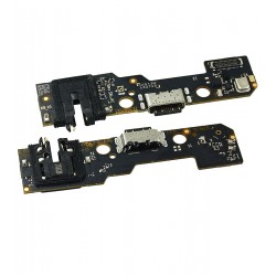 Шлейф для Xiaomi Poco C71, Redmi A5 4G, коннектора зарядки, с компонентами, оригинал (PRC), плата зарядки, 25028PC03G, 25028RN03A