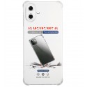 Чехол для Samsung A075 Galaxy A07, силиконовый, противоударный, прозрачный