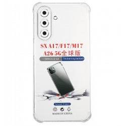 Чохол для Samsung A175 Galaxy A17, силіконовий, протиударний, прозорий