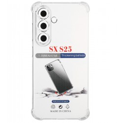 Чехол для Samsung S921 Galaxy S24, силиконовый, противоударный, прозрачный