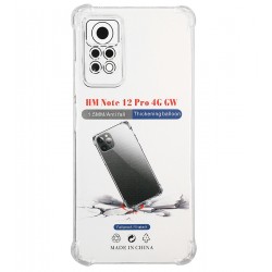 Чехол для Xiaomi Redmi Note 12 Pro 4G, силиконовый, противоударный, прозрачный