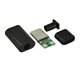 Комплект штекерів USB Type-C 2pin в корпусі PD 100W 20V 5A чорний
