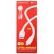 Кабель Lightning - USB, Borofone BX81, 1 метр, 2,4А, силиконовый