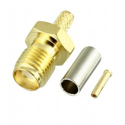 Разъем SMA-K-1.5 female на кабель RG174