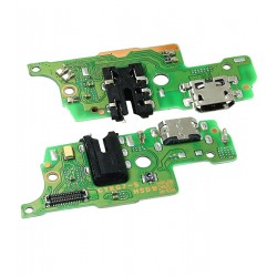 Шлейф для Tecno Spark 8P (KG7), коннектора зарядки, с компонентами, High Quality, плата зарядки