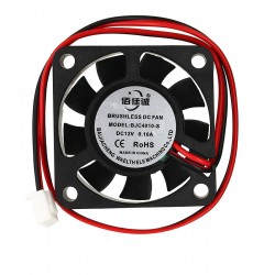 Вентилятор 40 х 40 х 10мм 112V BJC4010-S (2 провода) 0.10A подшипник скольжения