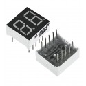 Индикатор 2 разряда 0.36 Желтый, анод, черный фон KL-3621-BY Reverse