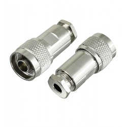 Разъем N-J-3 male компрессионный разборный на кабель RG-58