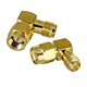 Переходник SMA male - SMA female 90°