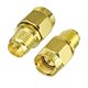 Переходник гнездо SMA(реверсное) - штекер SMA, латунь