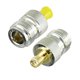 Гнездо SMA female - гнездо N female, переходник