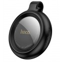 Умный Брелок Hoco E100 Tiger Anti-Lost, черный, по принципу AirTag, с чехлом
