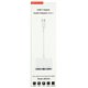 Переходник 3в1 Type-C на 2 Jack 3.5 мм + Type-C, белый
