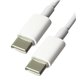 Кабель Type-C - Type-C PD 60W, Cable Onyx, білий, 1 метр