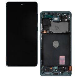 Дисплей для Samsung G780 Galaxy S20 FE, мятний, з рамкою, оригінал (PRC)