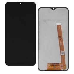 Дисплей для Samsung A202 Galaxy A20e, A202F/DS Galaxy A20e, чорний, з широким обідком, без рамки, China quality