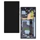 Дисплей для Samsung N985F Galaxy Note 20 Ultra, N986B Galaxy Note 20 Ultra 5G, черный, с рамкой, Original (PRC), original glass
