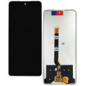 Дисплей для Tecno 7 Neo (LJ6), с сенсорным экраном (дисплейный модуль), черный