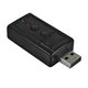 Звукова карта USB AC3, 2 port 3,5 '', mic and headpfhone, блістер