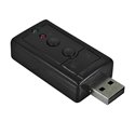 Звукова карта USB AC3, 2 port 3,5 , mic and headpfhone, блістер