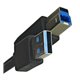 USB-хаб Orico BT2U3-7AB, на 7 портов USB 3.0 с внешним питанием и кнопками отключения, 12В-2А