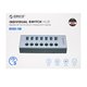 USB-хаб Orico BT2U3-7AB, на 7 портов USB 3.0 с внешним питанием и кнопками отключения, 12В-2А