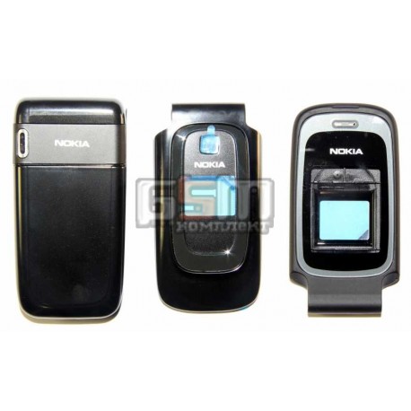 Корпус для Nokia 6085, черный, копия ААА