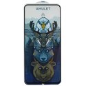 Закалённое защитное стекло iNobi Amulet для Samsung G990B Galaxy S21 FE 5G, Anti-Static, Full Glue, чёрное