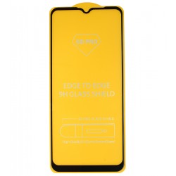 Закалённое защитное стекло для Motorola Moto E13 XT2345, Full Glue, без упаковки, чёрное